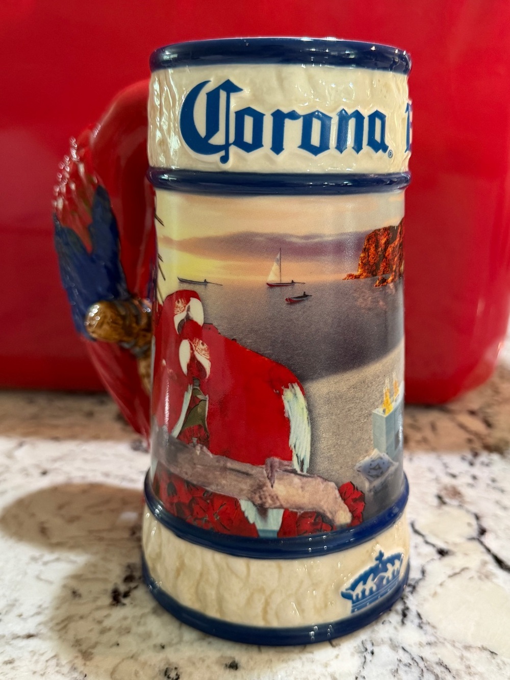 Corona Extra Parrot Numbered Collector Beer Stein